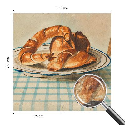 Tapeta do obývačky Pečené dobroty z kuchyne