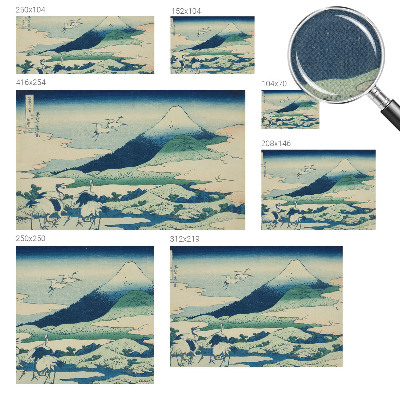 Fotografická tapeta samolepiaca Žeriavy a hory