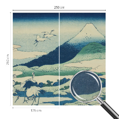 Fotografická tapeta samolepiaca Žeriavy a hory