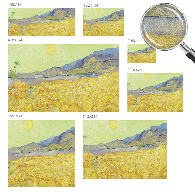 Samolepiaca fototapeta do detskej izby Pšeničné pole