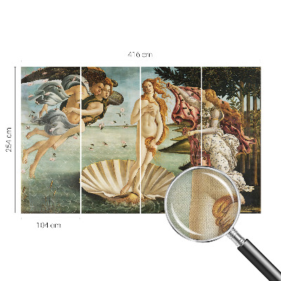 3D tapeta Zrodenie Venuše