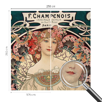 Detská fototapeta na stenu Kvetinová symetria