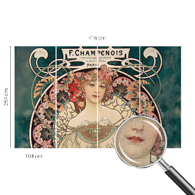 Detská fototapeta na stenu Kvetinová symetria