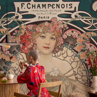 Detská fototapeta na stenu Kvetinová symetria