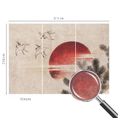 Detská tapeta Lesný východ