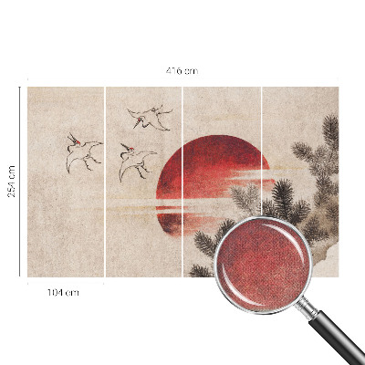 Detská tapeta Lesný východ