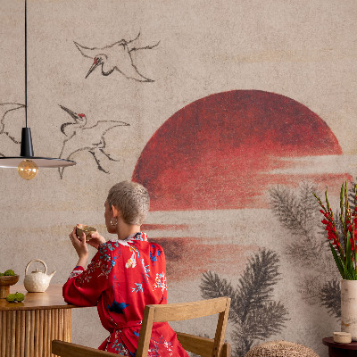 Detská tapeta Lesný východ