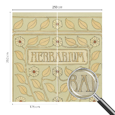 Fotografická tapeta samolepiaca Rastlinná ozdoba