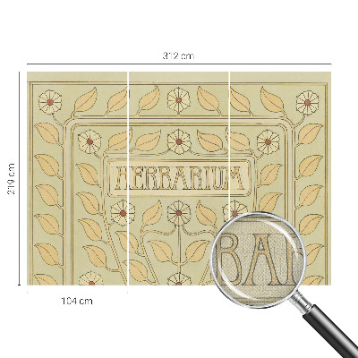 Fotografická tapeta samolepiaca Rastlinná ozdoba