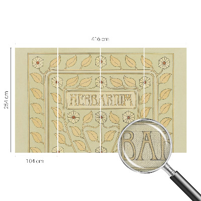 Fotografická tapeta samolepiaca Rastlinná ozdoba