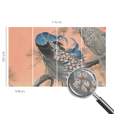 3D fototapeta Pávia elegancia