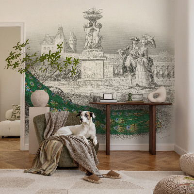 3D tapeta Farebné perie