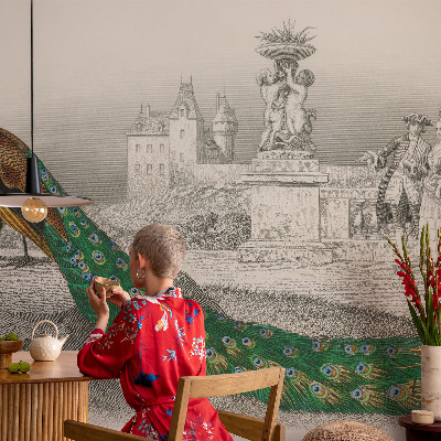 3D tapeta Farebné perie