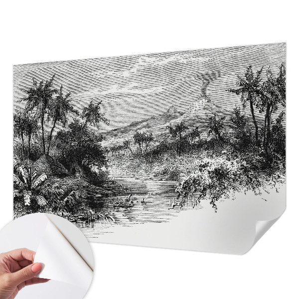 Detská fototapeta Exotická panoráma