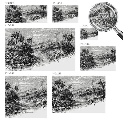 Detská fototapeta Exotická panoráma