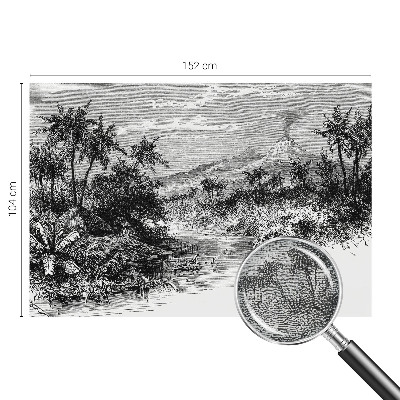 Detská fototapeta Exotická panoráma