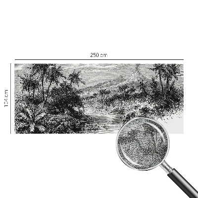 Detská fototapeta Exotická panoráma