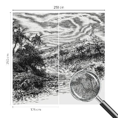 Detská fototapeta Exotická panoráma