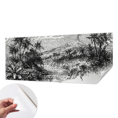 Detská fototapeta Exotická panoráma