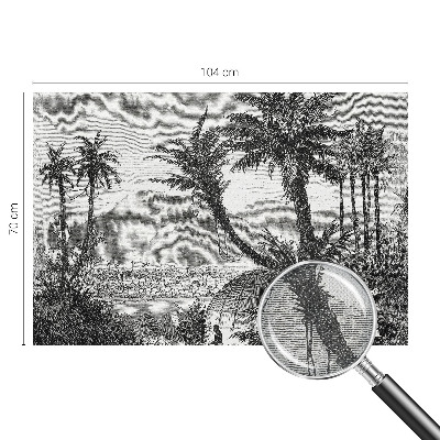 Detská fototapeta na stenu Tropická oáza