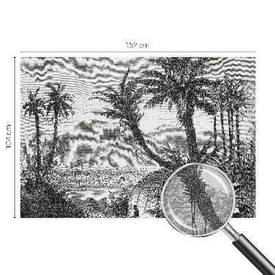 Detská fototapeta na stenu Tropická oáza