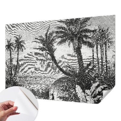 Detská fototapeta na stenu Tropická oáza