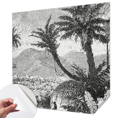 Detská fototapeta na stenu Tropická oáza