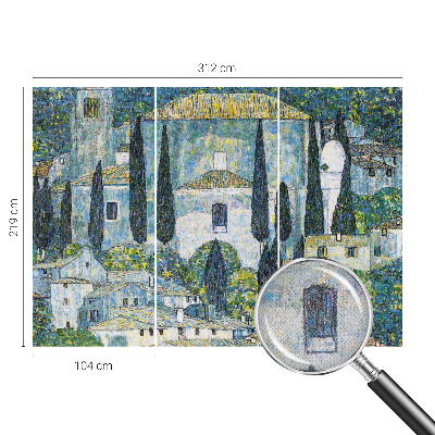 Tapeta do detskej izby Cyprusové domy