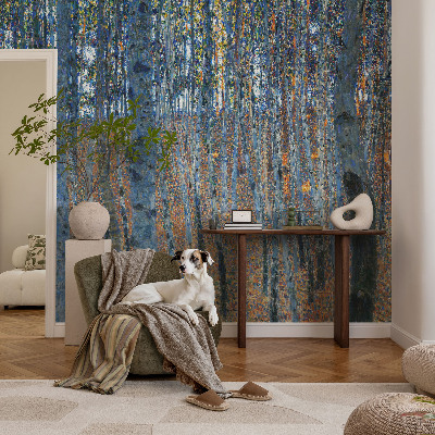 Detská tapeta Brezový les