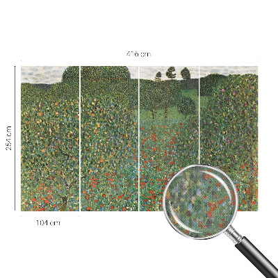 Moderná tapeta na stenu Kvetinová lúka