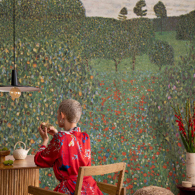 Moderná tapeta na stenu Kvetinová lúka