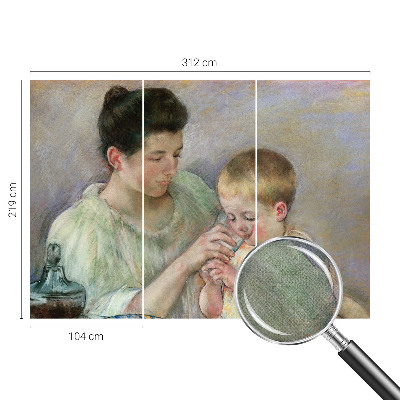 Samolepiaca fototapeta Rodičovská starostlivosť