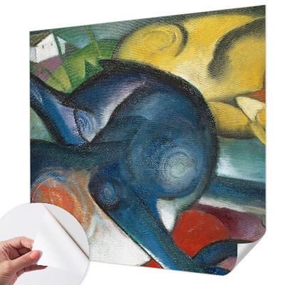 Samolepiaca tapeta Mačacie umenie