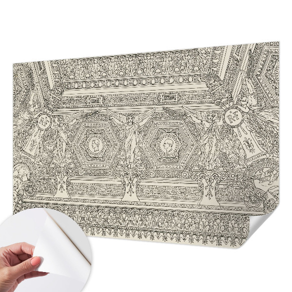 Samolepiaca fototapeta do detskej izby Klasický ornament