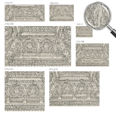 Samolepiaca fototapeta do detskej izby Klasický ornament