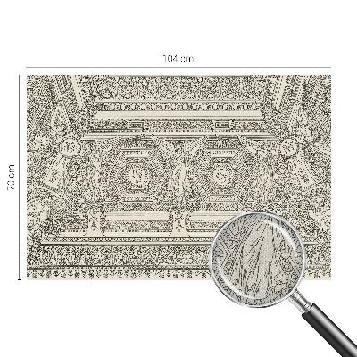 Samolepiaca fototapeta do detskej izby Klasický ornament