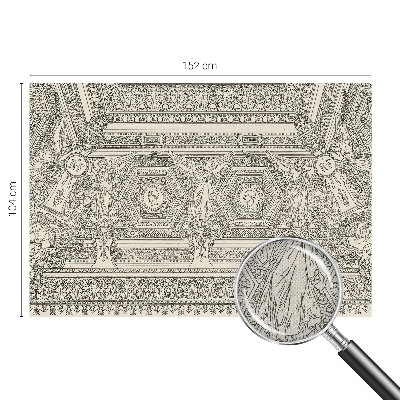 Samolepiaca fototapeta do detskej izby Klasický ornament