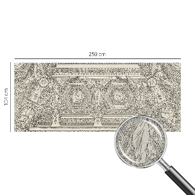 Samolepiaca fototapeta do detskej izby Klasický ornament