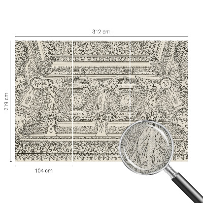 Samolepiaca fototapeta do detskej izby Klasický ornament