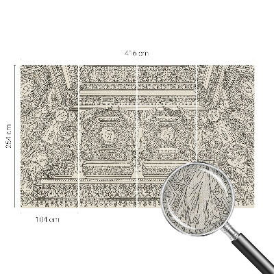 Samolepiaca fototapeta do detskej izby Klasický ornament