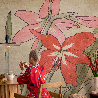 Detská fototapeta Kvety ľaliovky