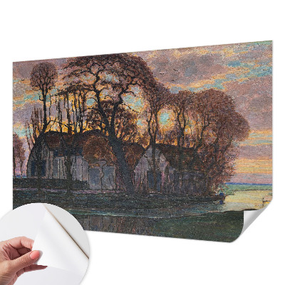 Fototapeta do detskej izby s motívom večernej krajiny