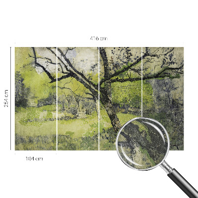 Tapeta do detskej izby Jarný park