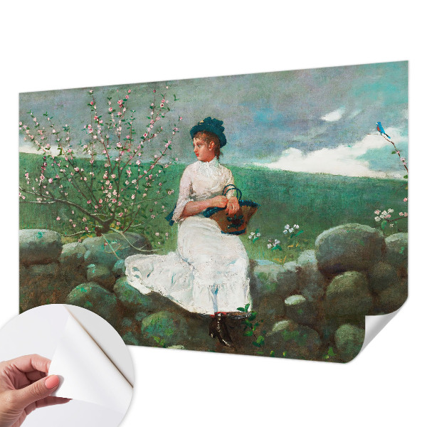 Tapeta do obývačky Kvetinový pokoj