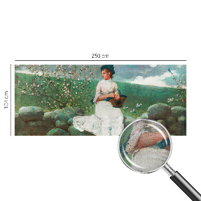 Tapeta do obývačky Kvetinový pokoj