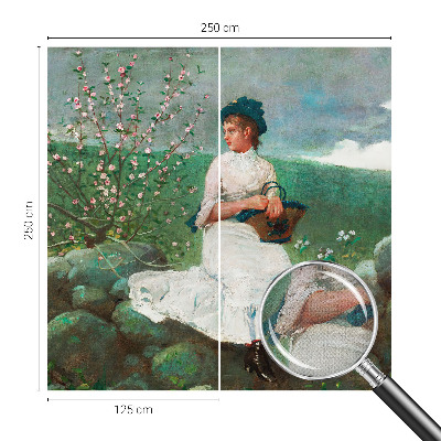 Tapeta do obývačky Kvetinový pokoj