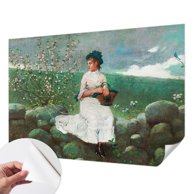 Tapeta do obývačky Kvetinový pokoj