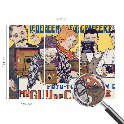 Moderná tapeta na stenu Vášeň pre fotografovanie