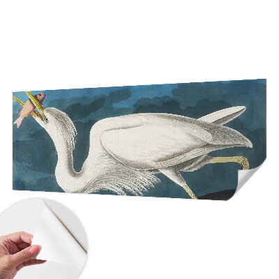 Detská tapeta Vták s rybou