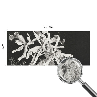 3D tapeta na stenu Ilustrácia orchidey